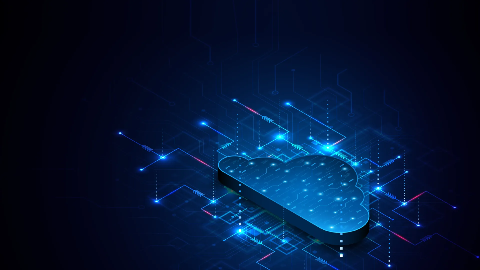 Illustration einer Datenbank als Teil moderner Cloud Lösungen und Cloud Anbieter