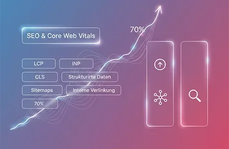 SEO & Core Web Vitals in Next.js: LCP, INP, CLS optimieren; strukturierte Daten und interne Links