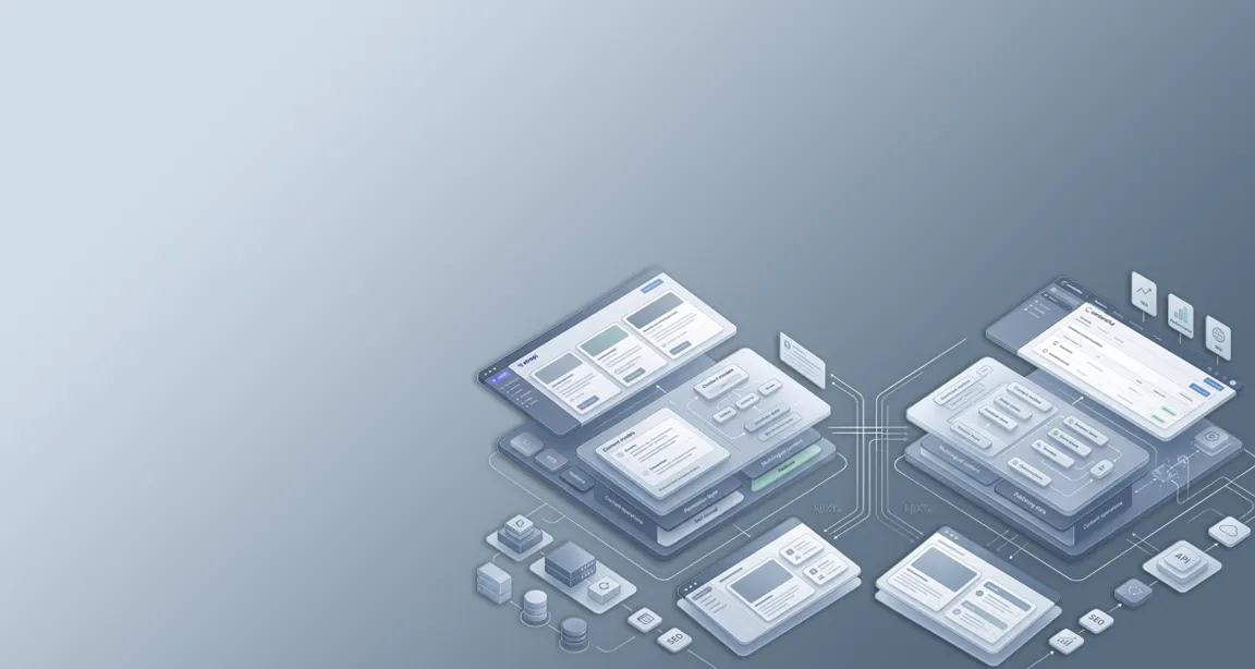 Vergleich von Strapi und Contentful für Headless CMS Setups mit Fokus auf SaaS, Self Hosting, Governance, Workflows und Next.js